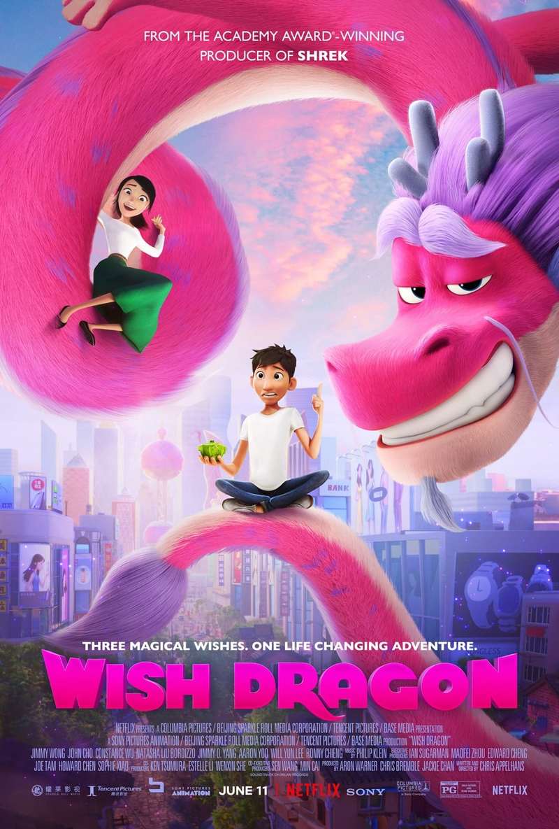 wish dragon movie poster 2021